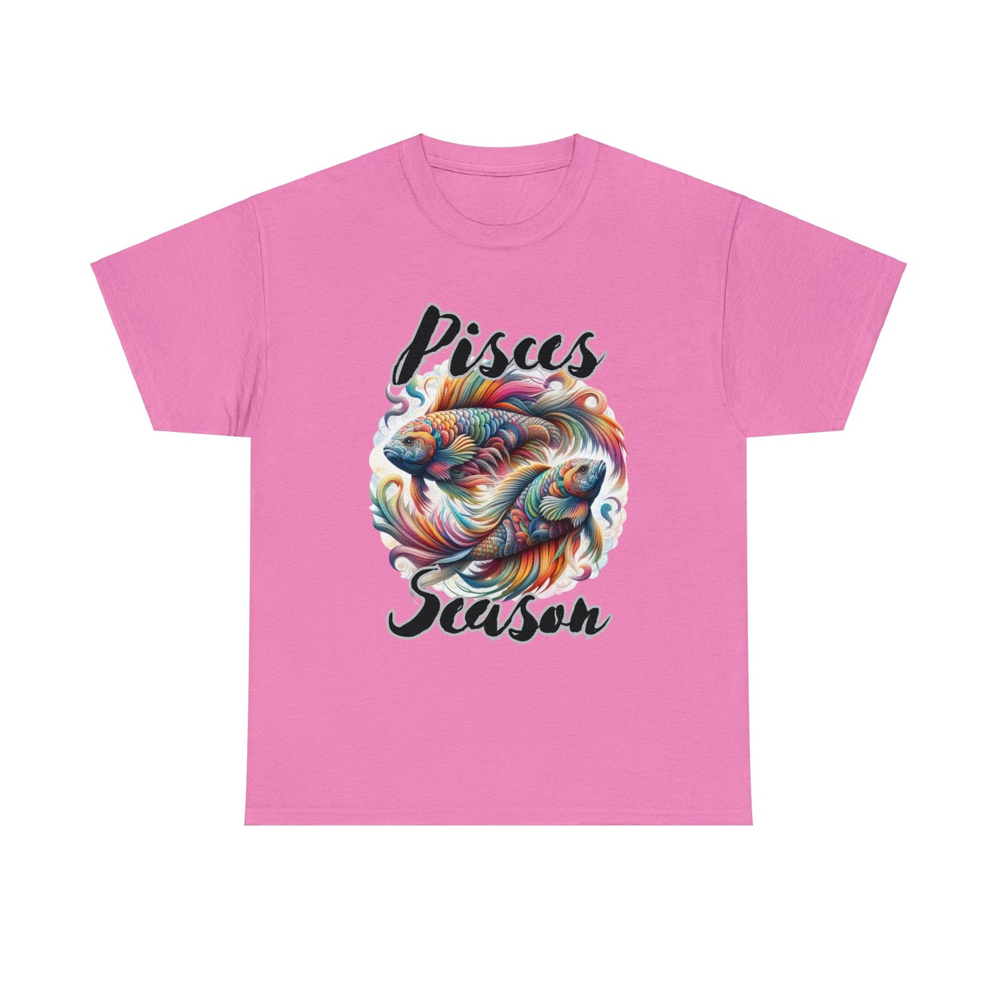 Pisces Season Unisex Heavy Cotton Tee