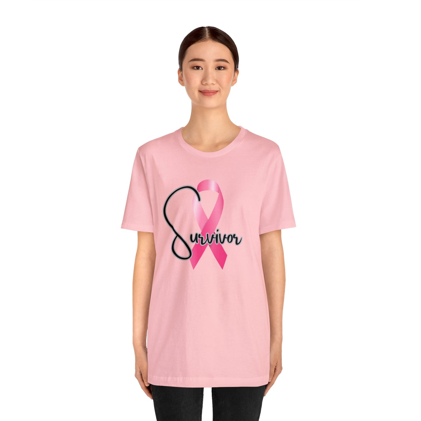 Cancer Survivor Unisex Jersey Short Sleeve Gildan Tee