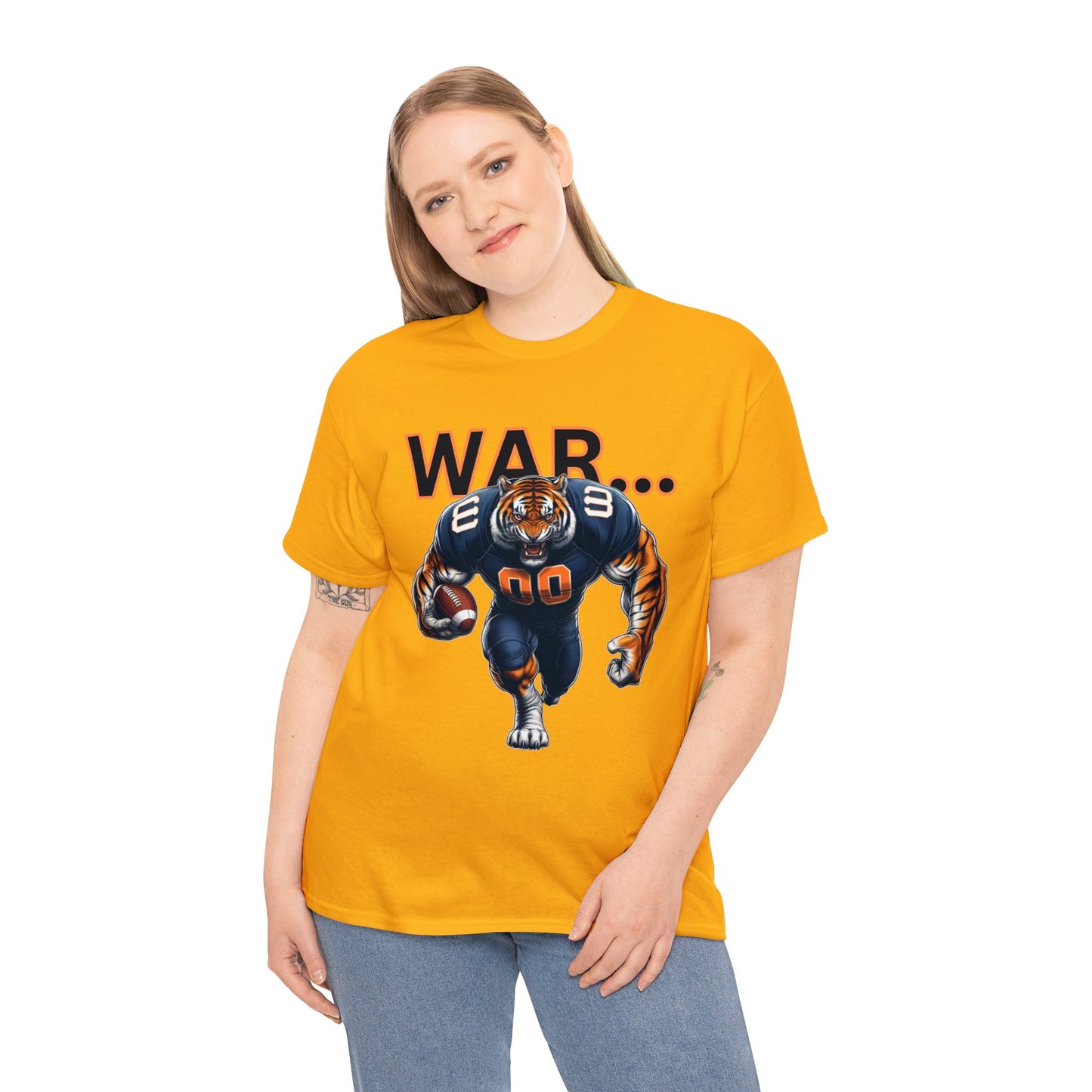 War Tiger Unisex Heavy Cotton Tee