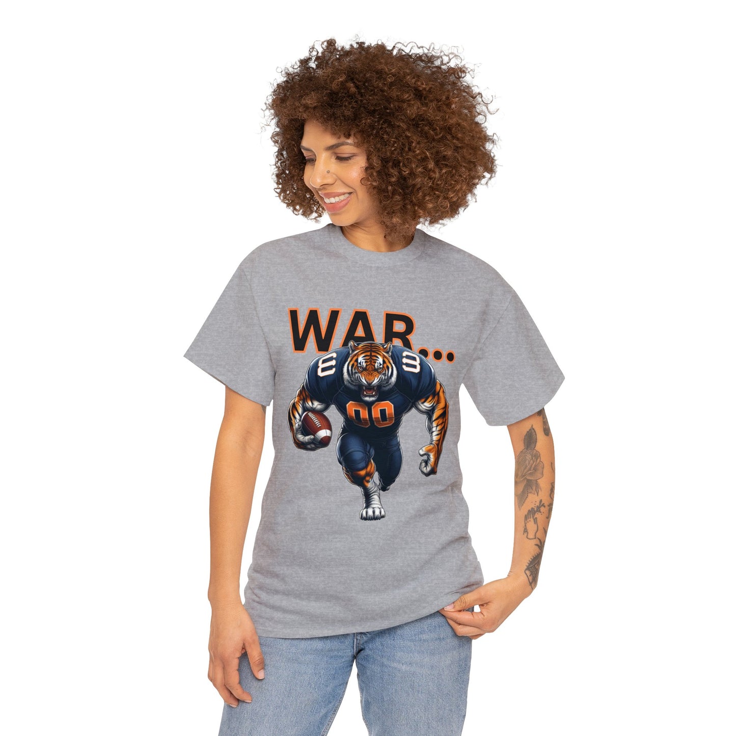 War Tiger Unisex Heavy Cotton Tee