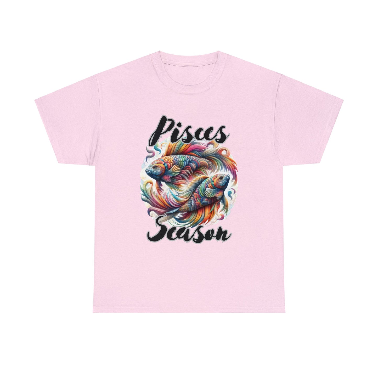 Pisces Season Unisex Heavy Cotton Tee