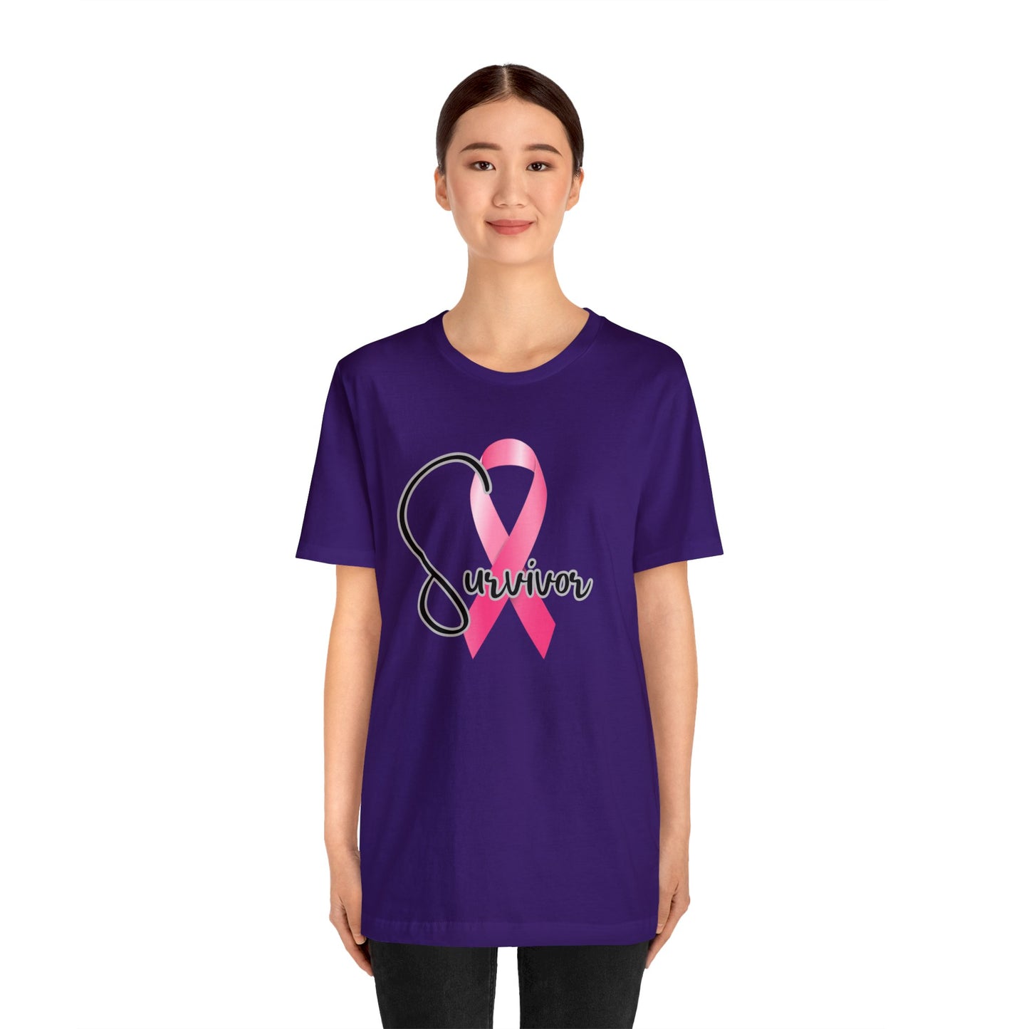 Cancer Survivor Unisex Jersey Short Sleeve Gildan Tee