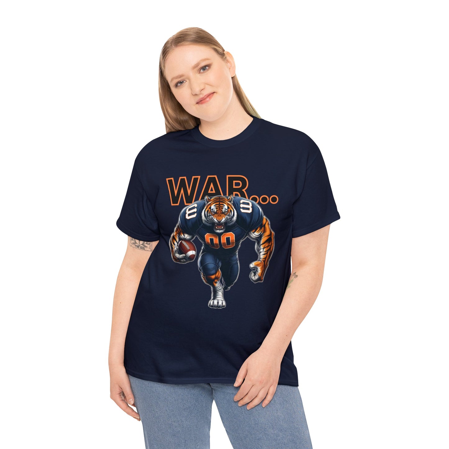 War Tiger Unisex Heavy Cotton Tee