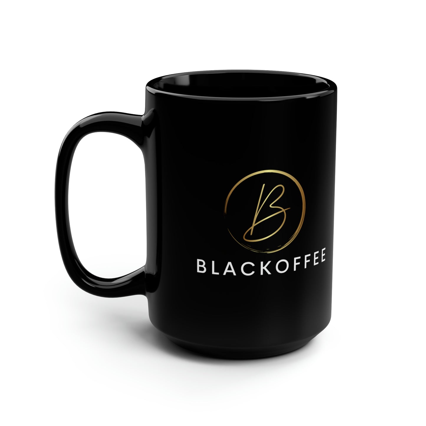 BlacKoffee - Black Mug, 15oz