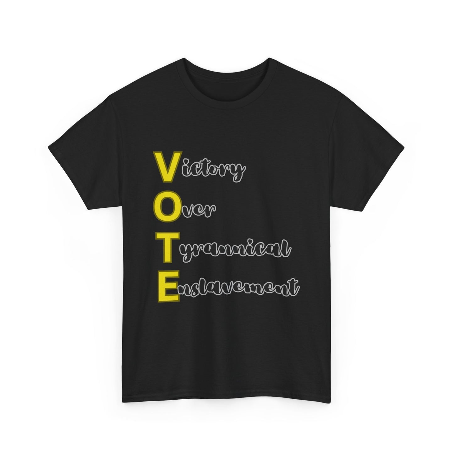 Victory over Tyranny Unisex Heavy Cotton Tee