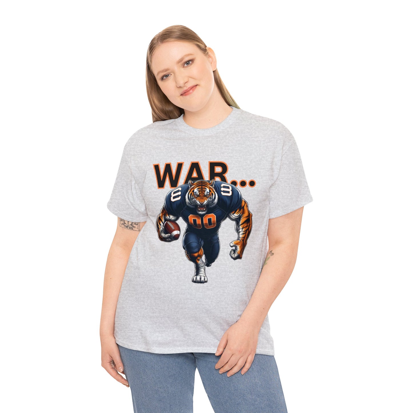 War Tiger Unisex Heavy Cotton Tee