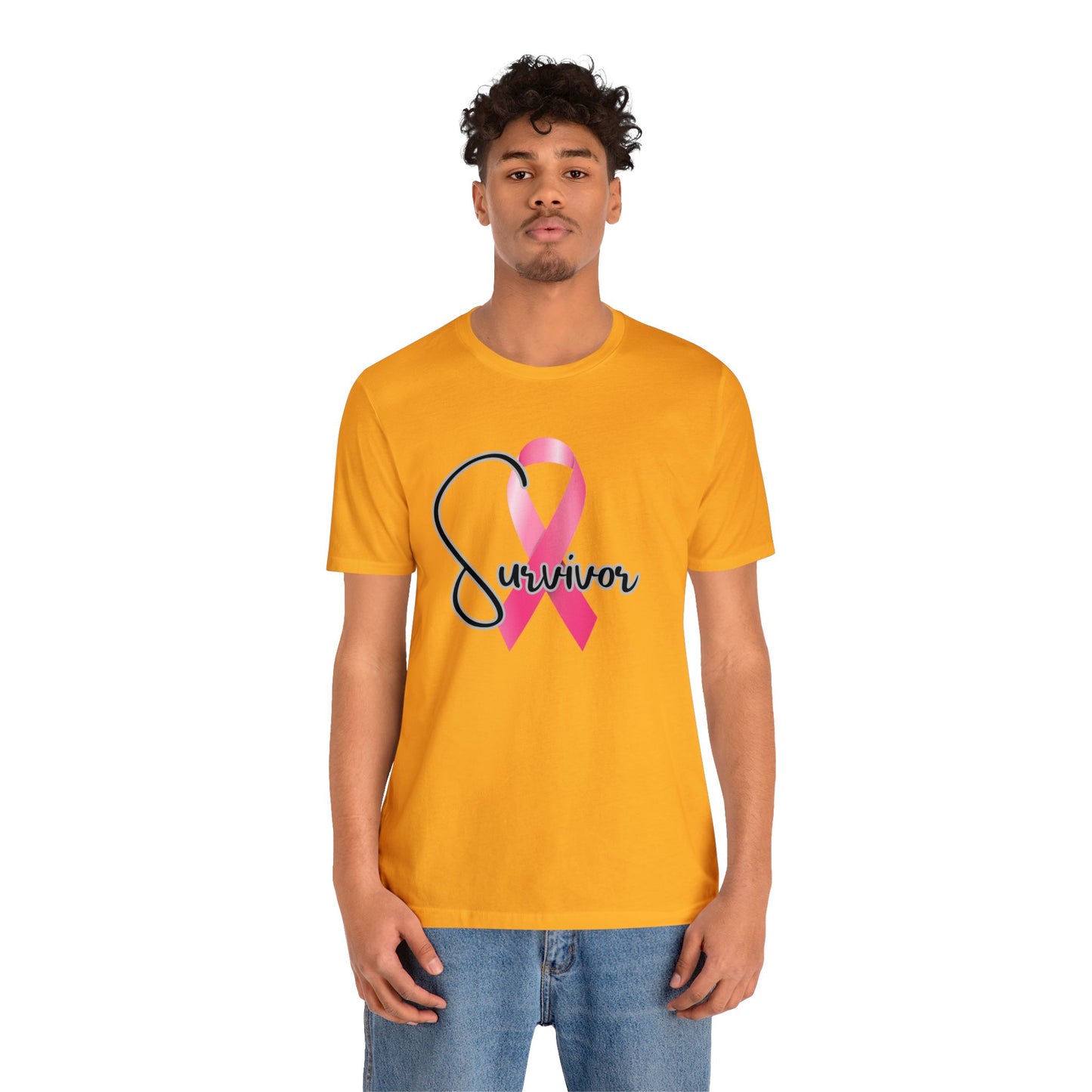 Cancer Survivor Unisex Jersey Short Sleeve Gildan Tee