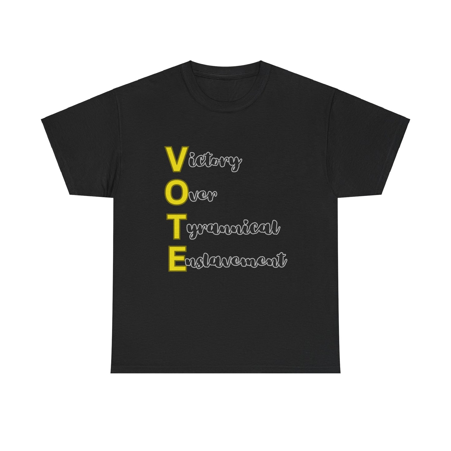 Victory over Tyranny Unisex Heavy Cotton Tee