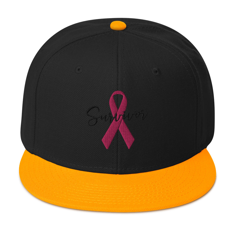 Cancer Survivor Snapback Hat