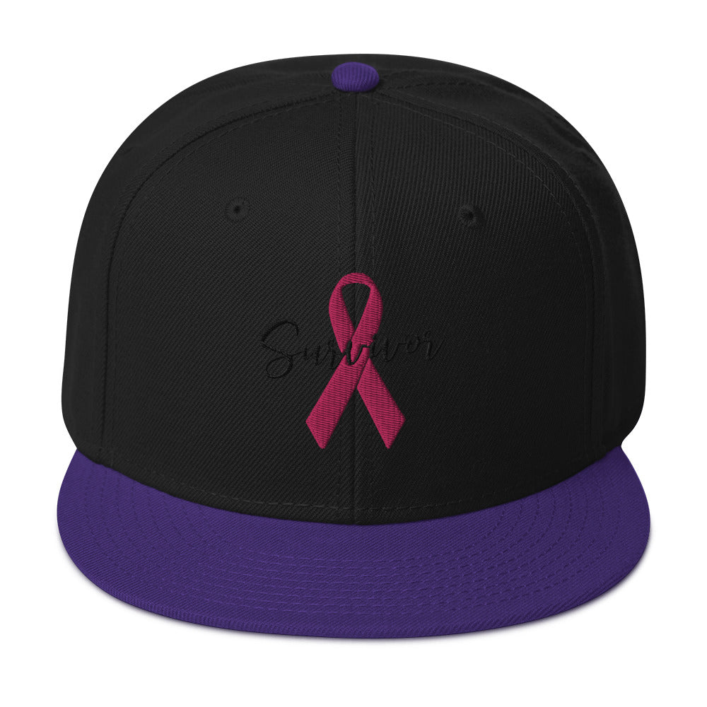 Cancer Survivor Snapback Hat