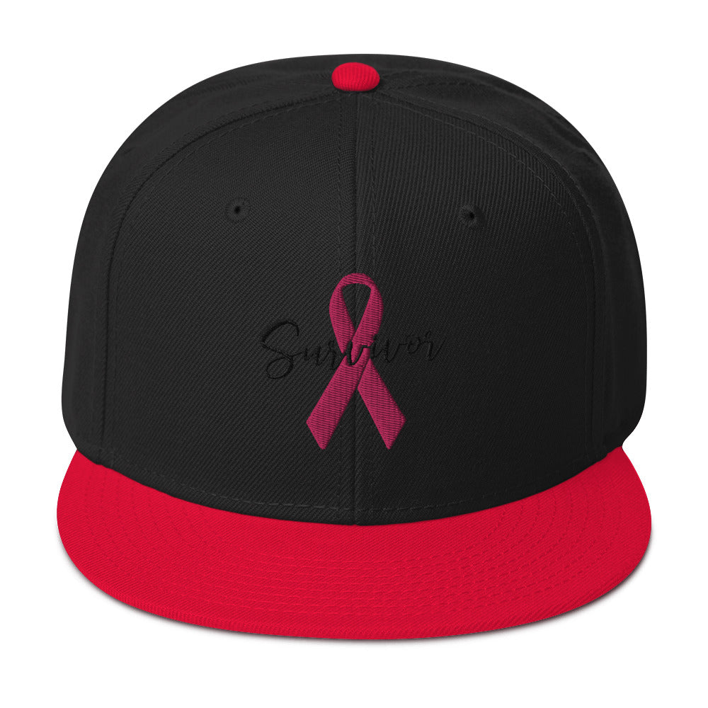 Cancer Survivor Snapback Hat