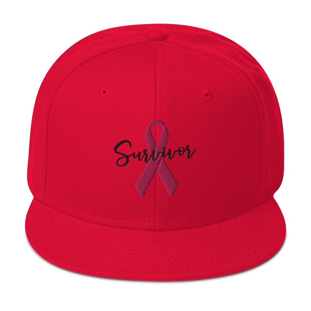 Cancer Survivor Snapback Hat