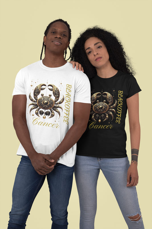 Unisex Cancer Zodiac Soft T-Shrit