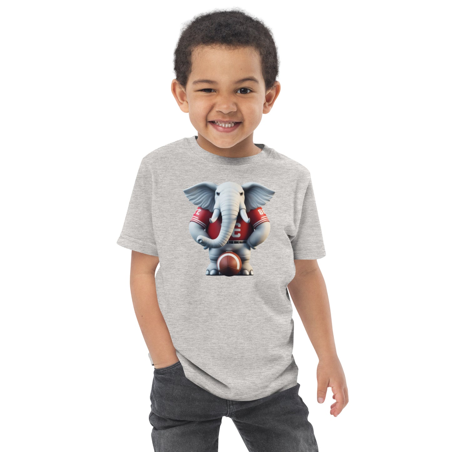 Kid Elephant Toddler jersey t-shirt