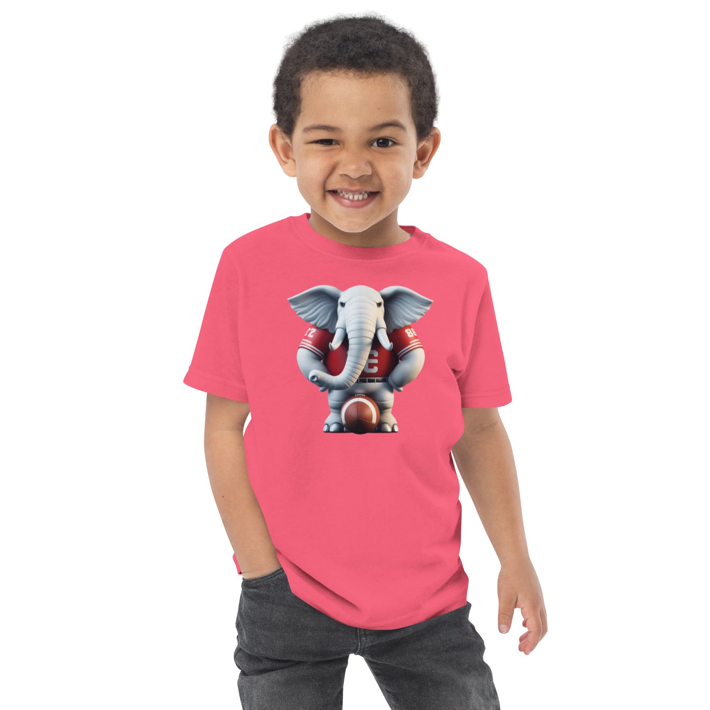 Kid Elephant Toddler jersey t-shirt