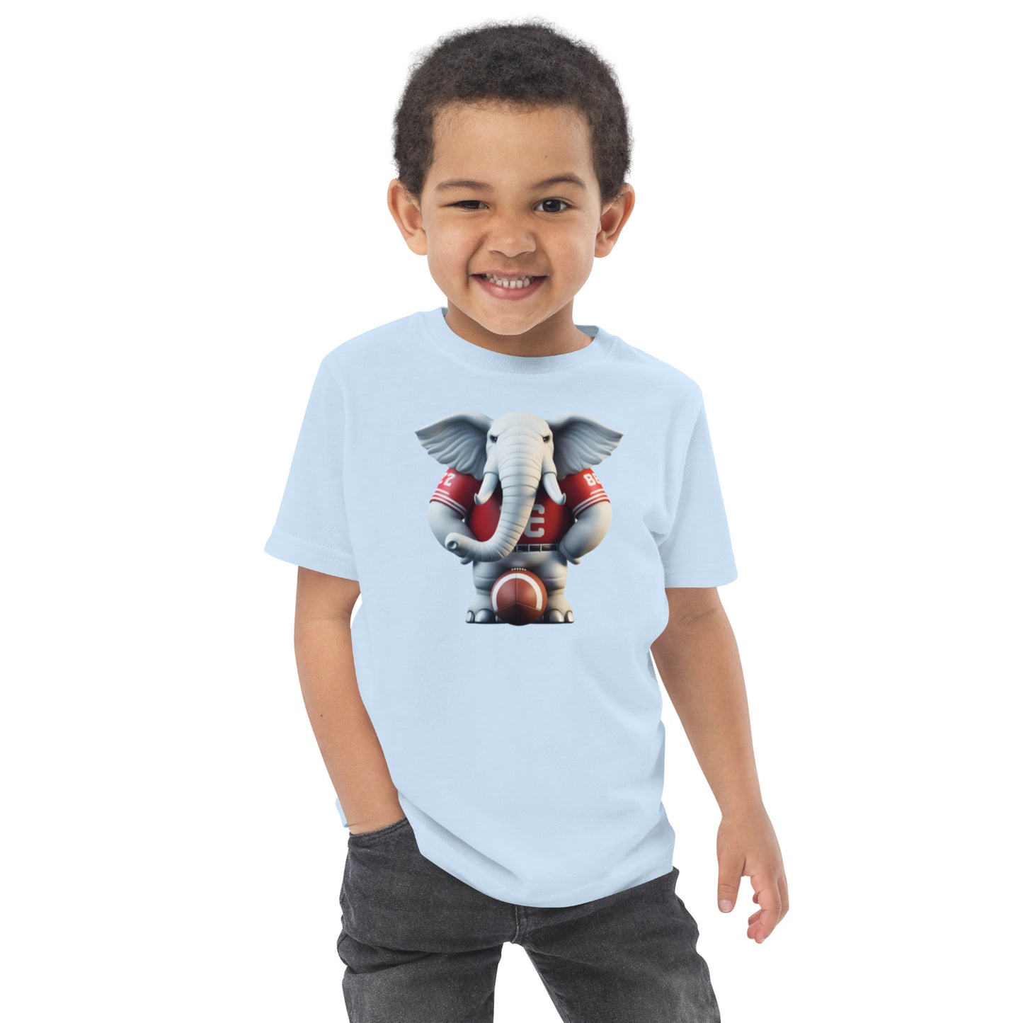 Kid Elephant Toddler jersey t-shirt