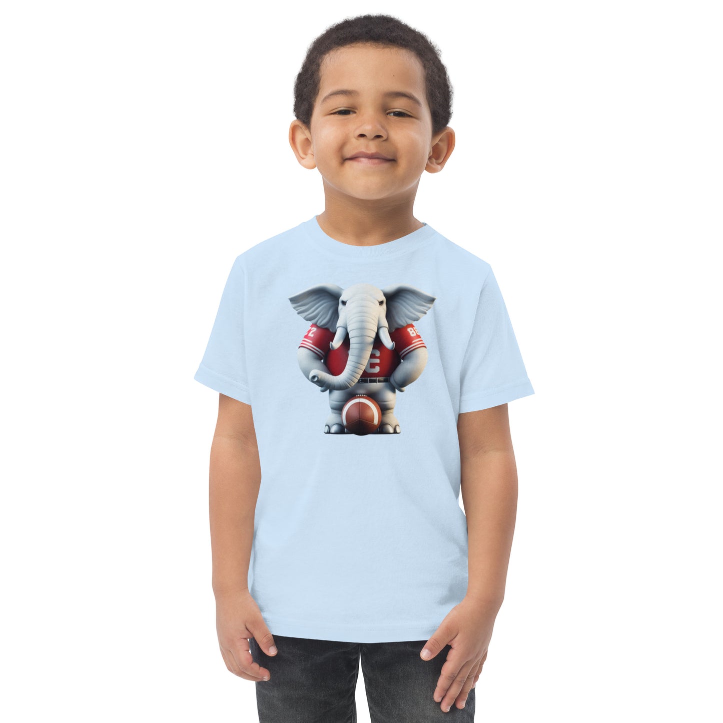 Kid Elephant Toddler jersey t-shirt