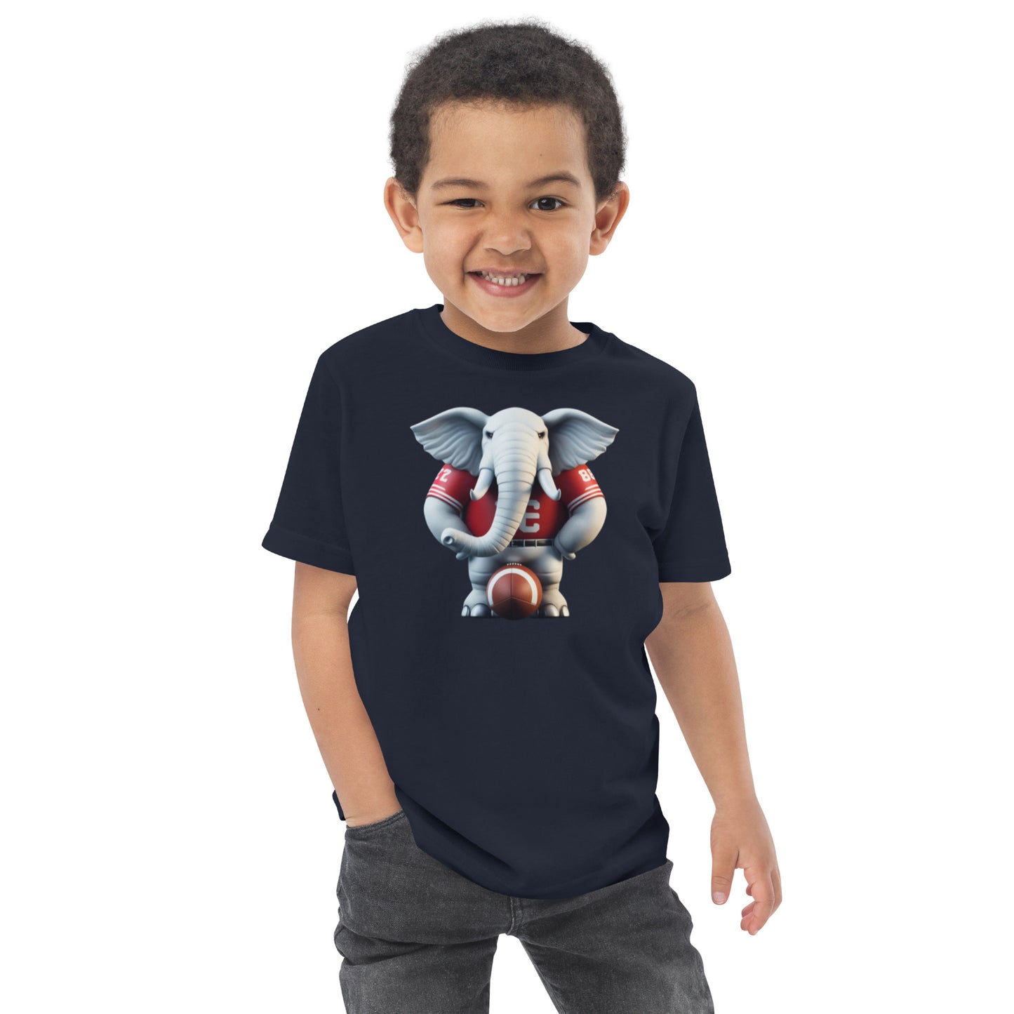 Kid Elephant Toddler jersey t-shirt