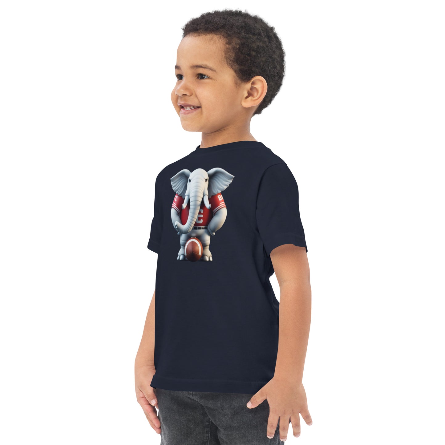 Kid Elephant Toddler jersey t-shirt