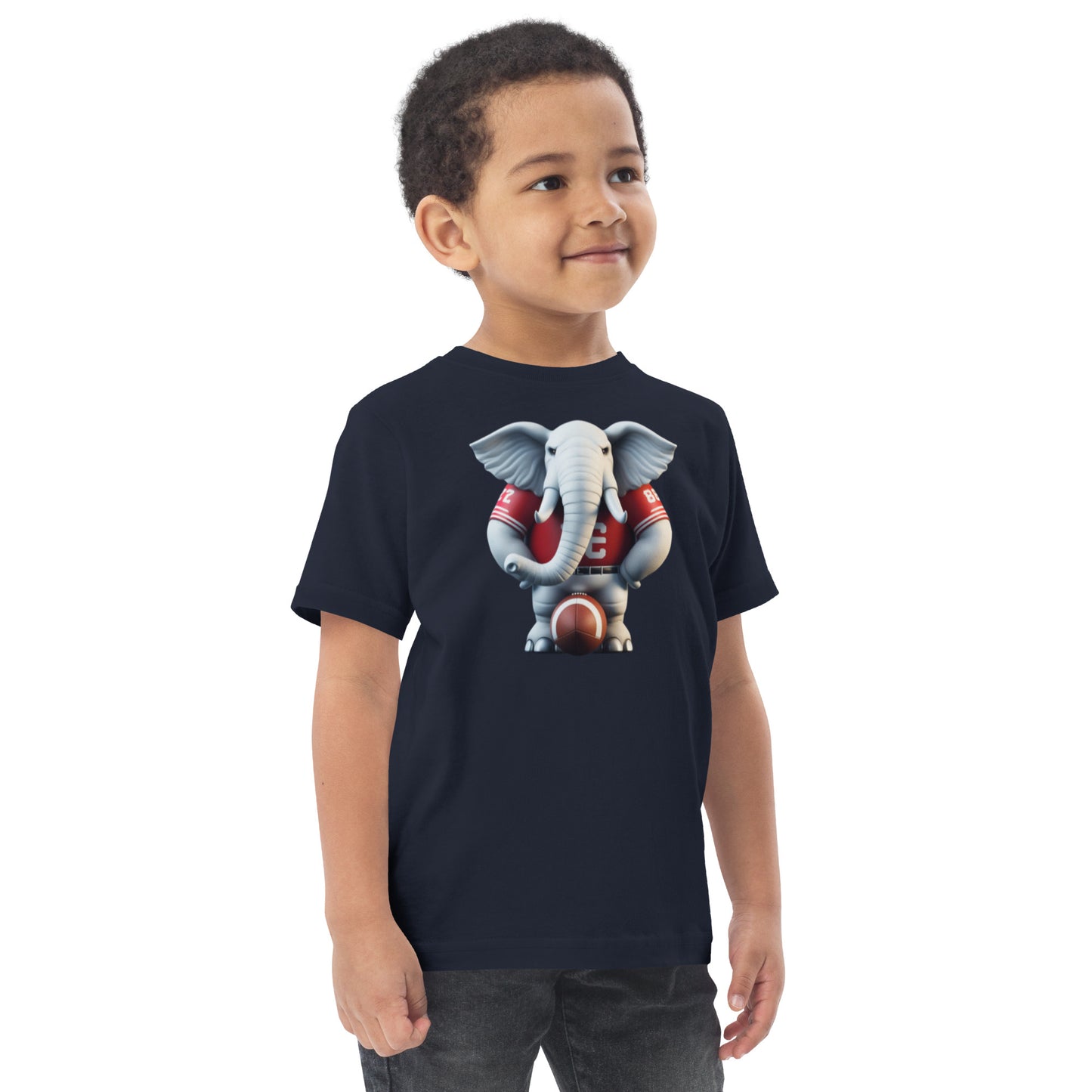 Kid Elephant Toddler jersey t-shirt