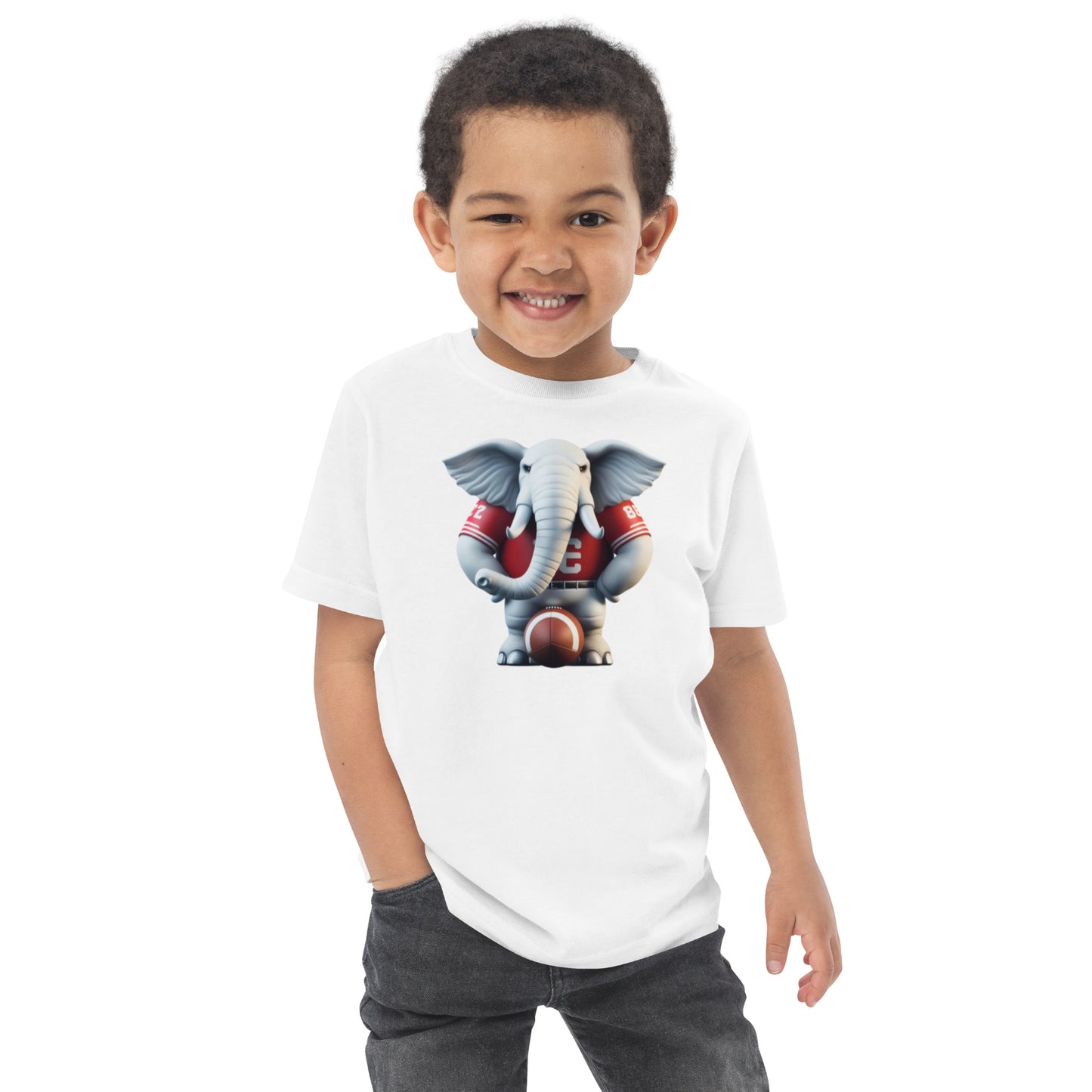 Kid Elephant Toddler jersey t-shirt