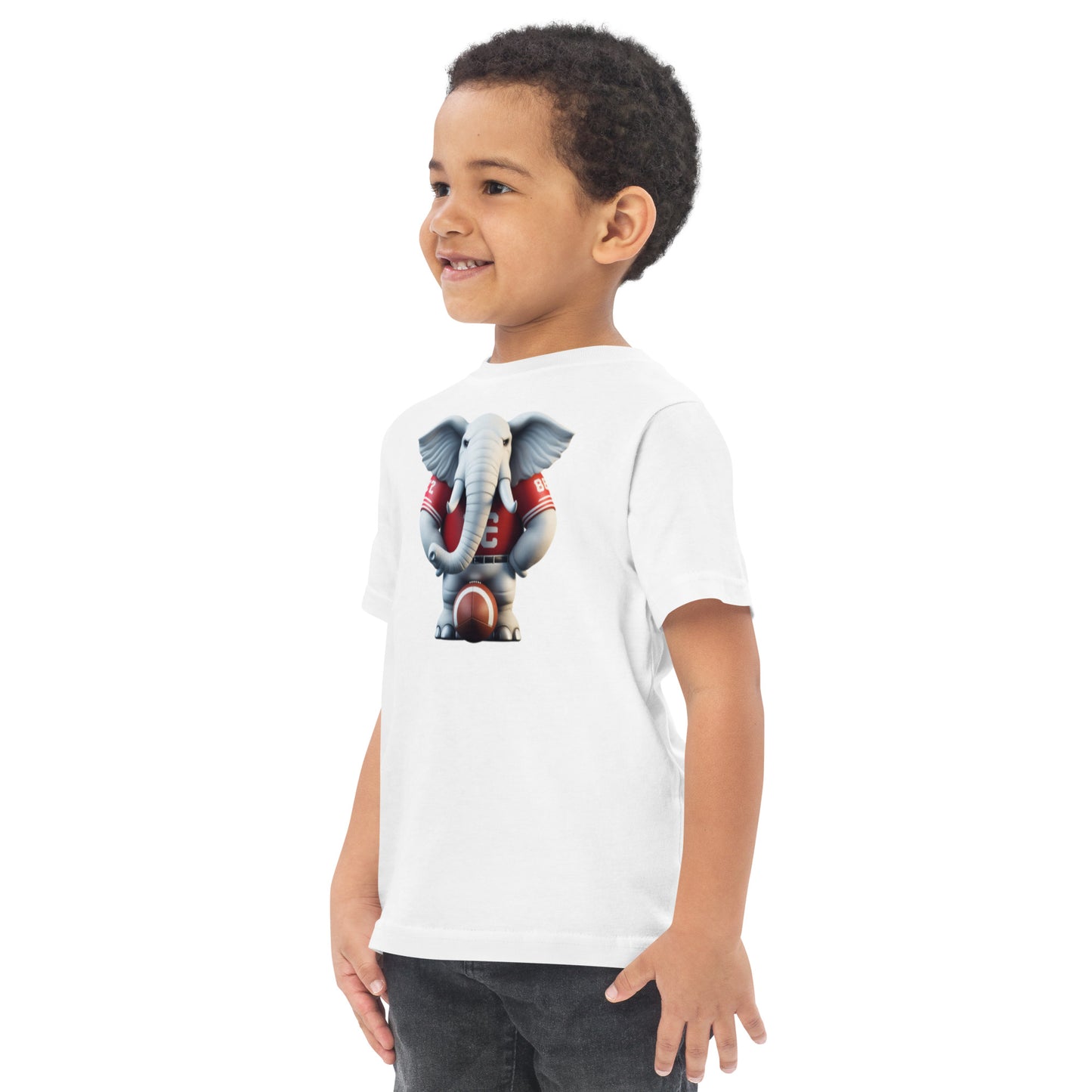 Kid Elephant Toddler jersey t-shirt