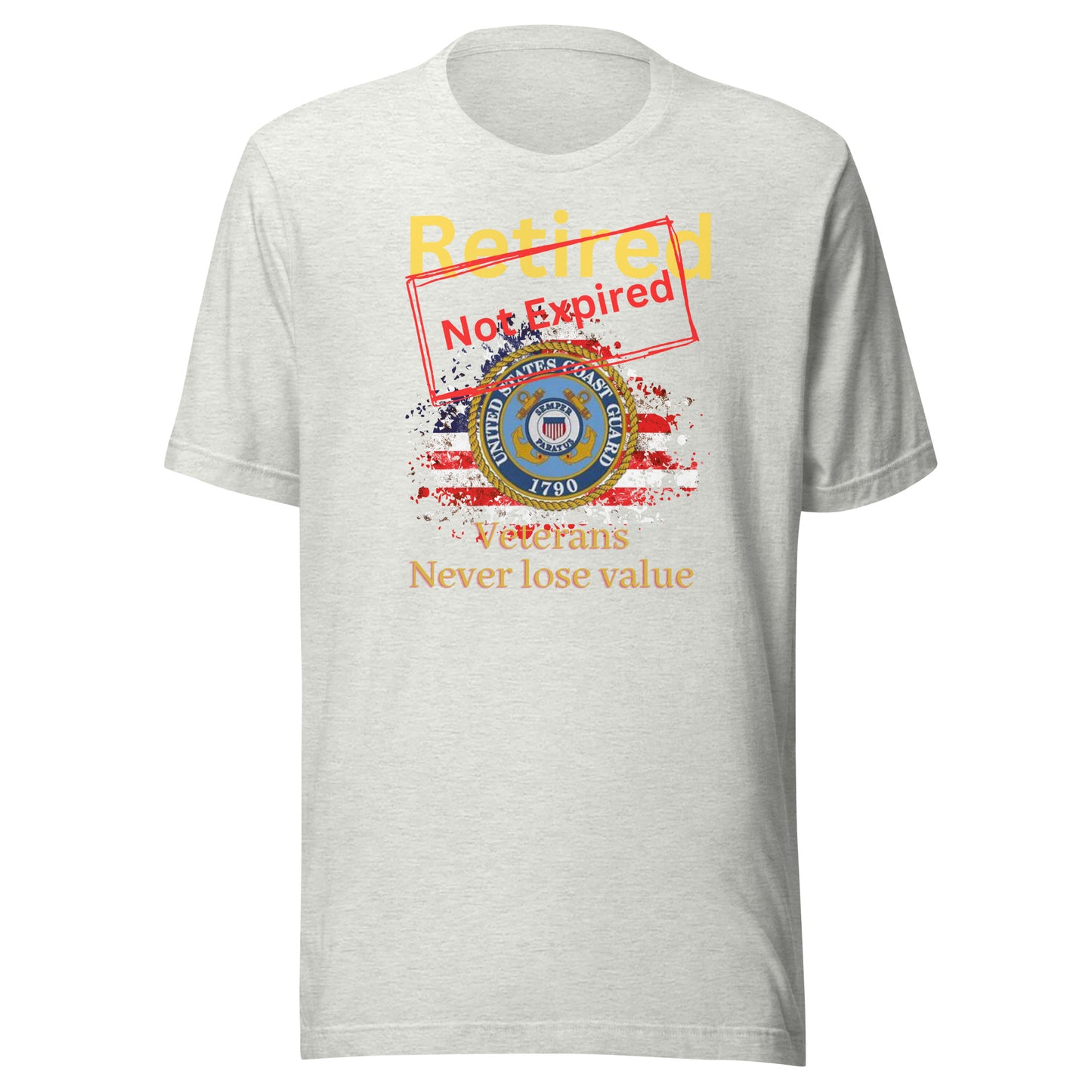 Retired Not Expired - Coast Guard Unisex T-shirt