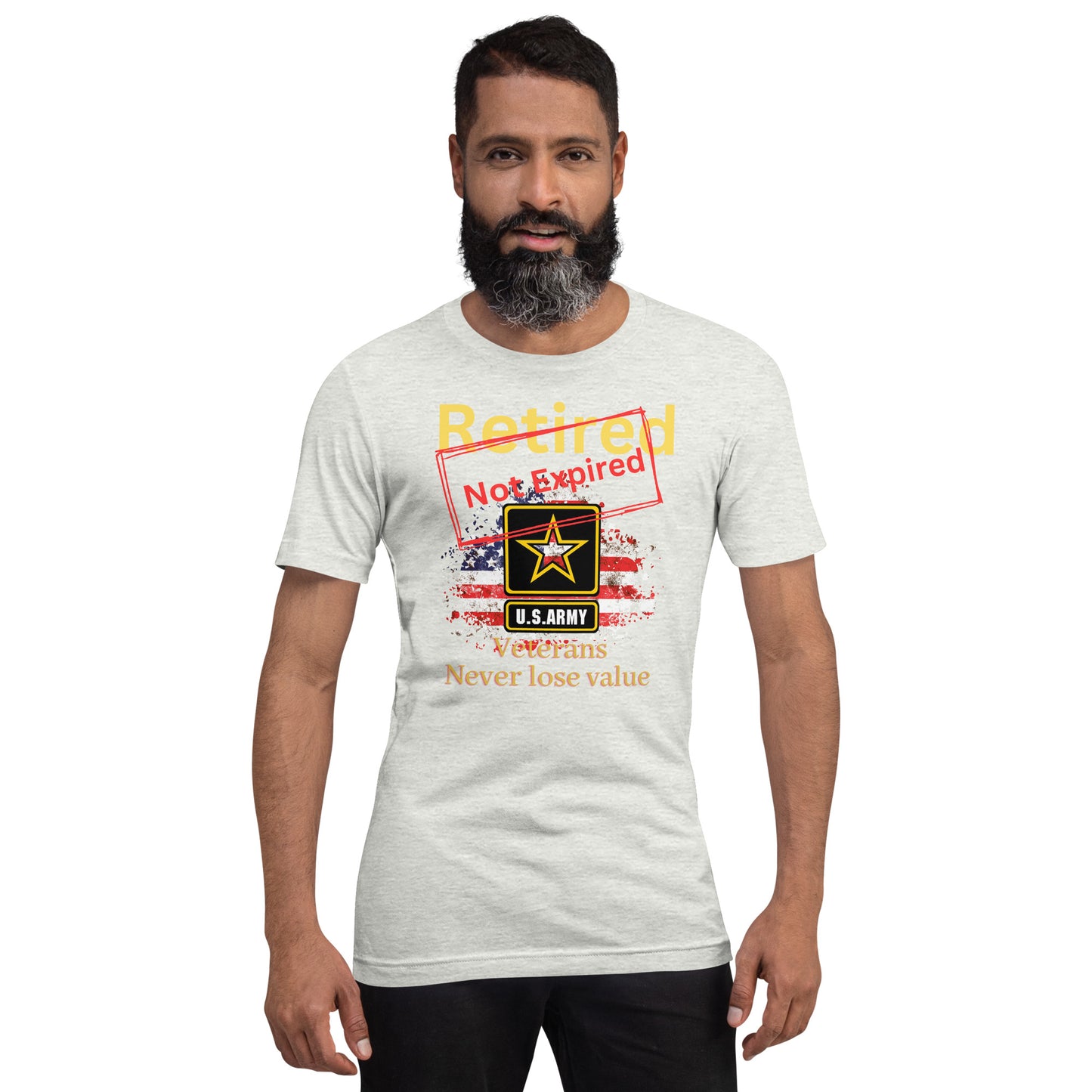 Retired Not Expired - Army Unisex t-shirt