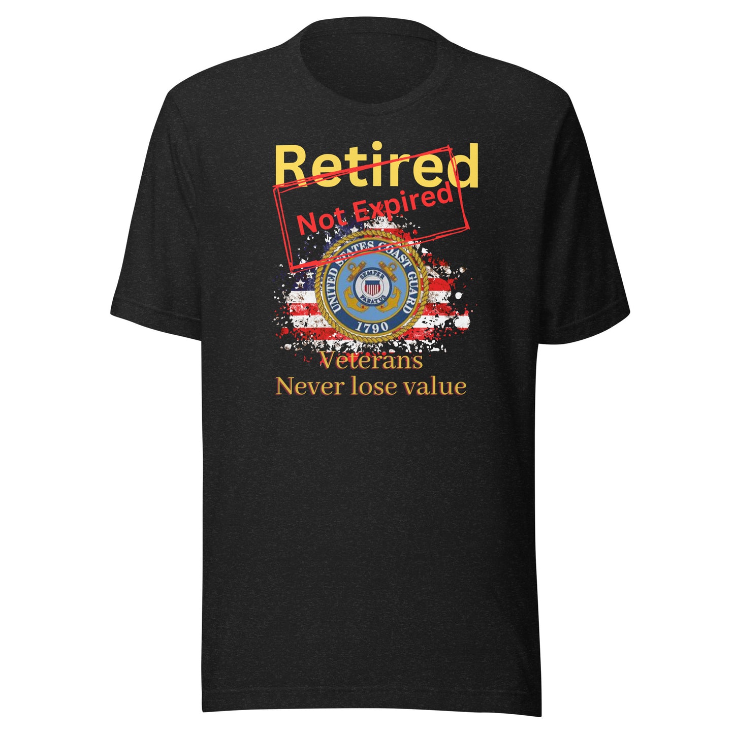 Retired Not Expired - Coast Guard Unisex T-shirt