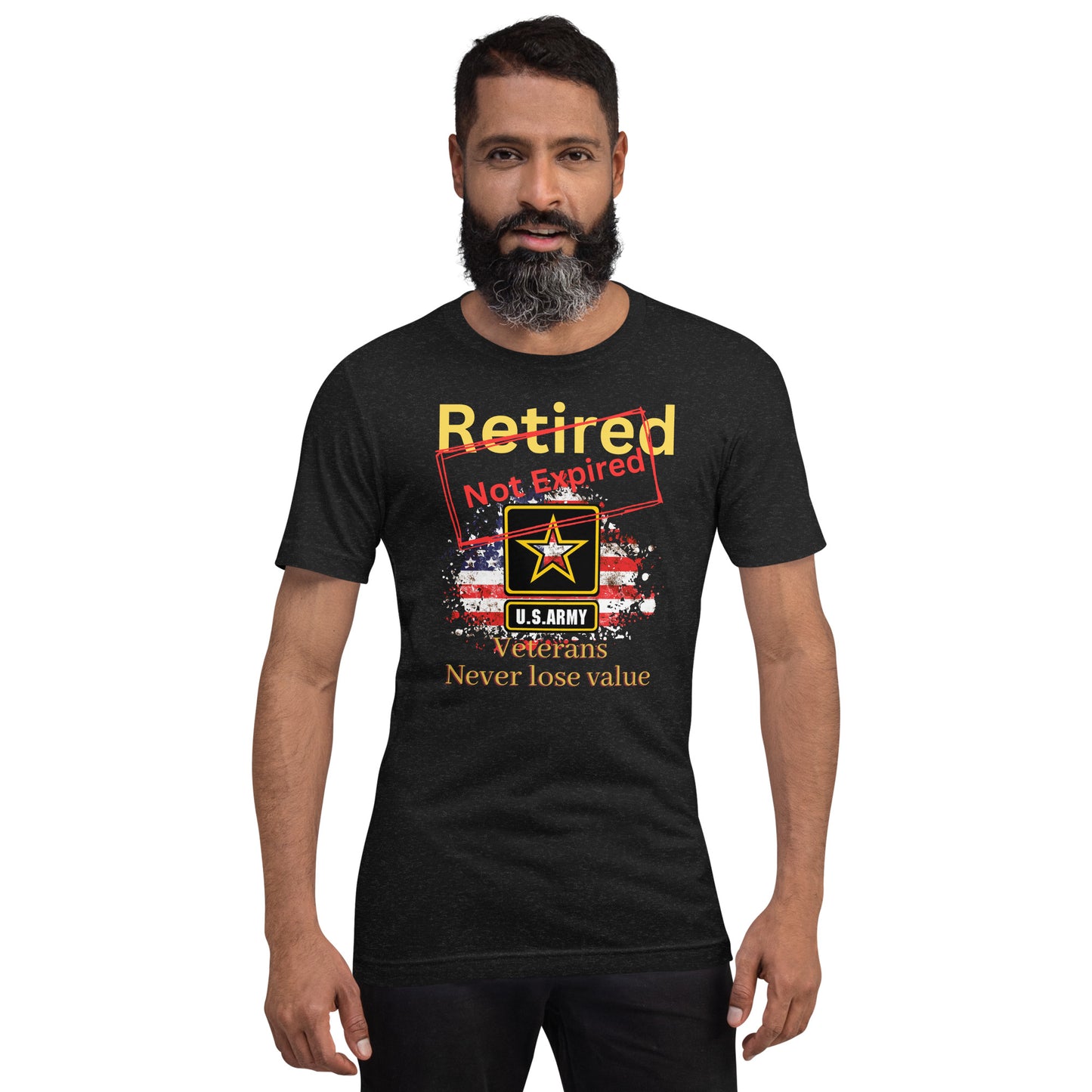 Retired Not Expired - Army Unisex t-shirt