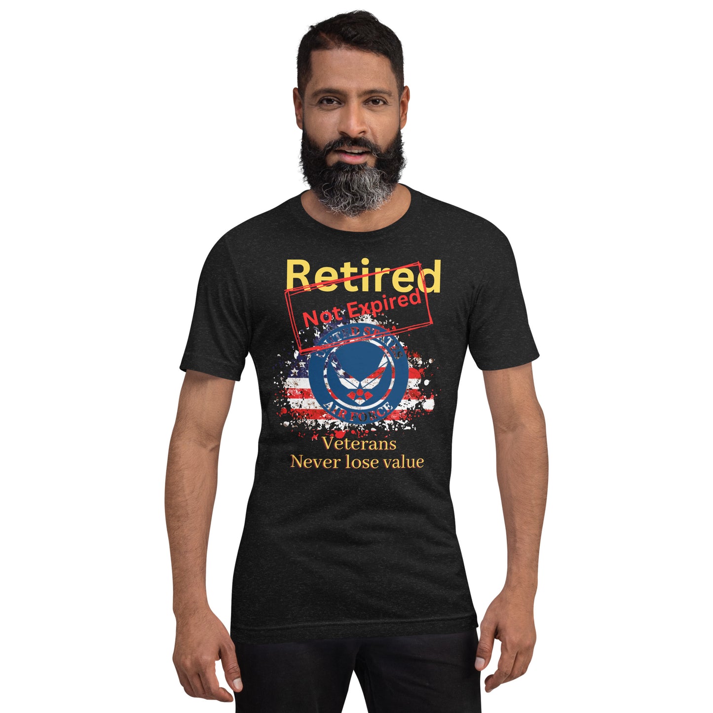 Retired Not Expired - Air Force Unisex t-shirt