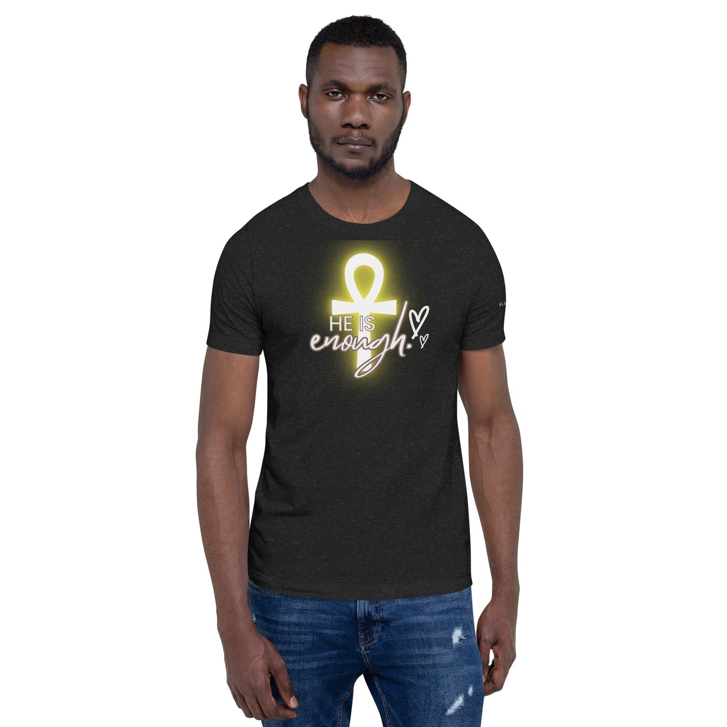 He is Enough Ankh Unisex t-shirt