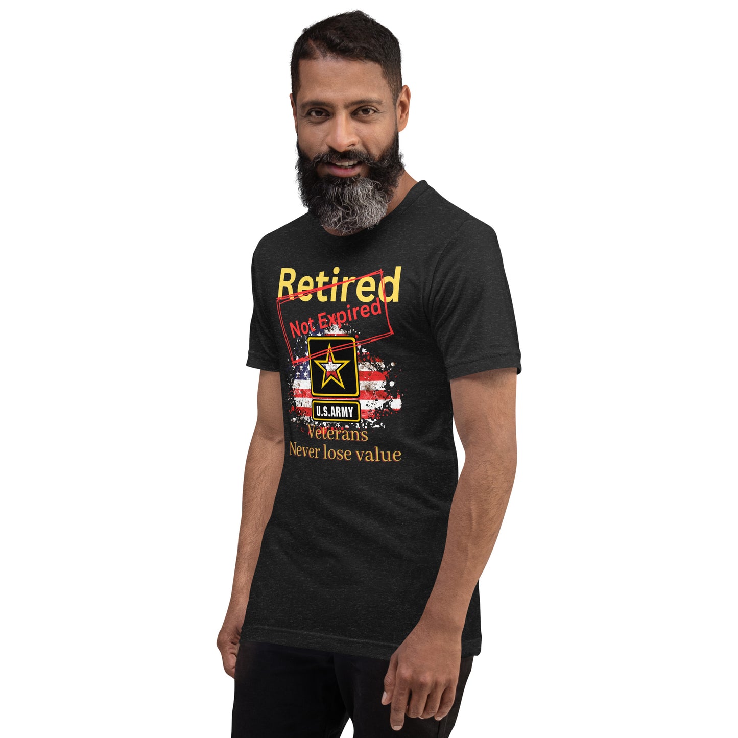 Retired Not Expired - Army Unisex t-shirt