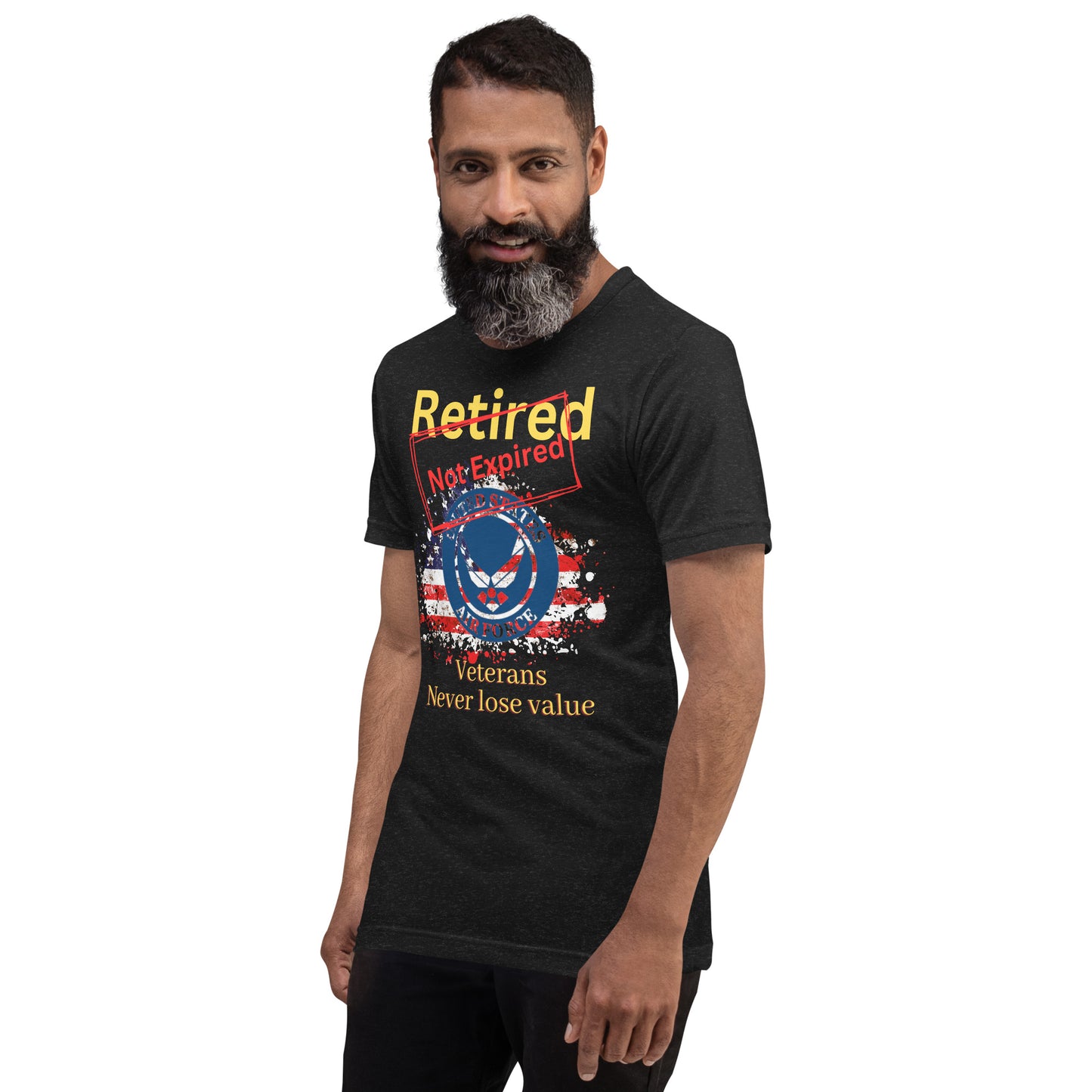 Retired Not Expired - Air Force Unisex t-shirt