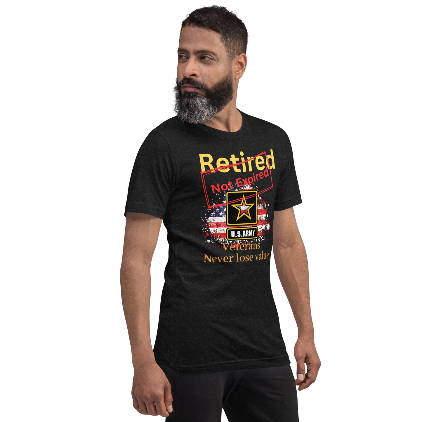 Retired Not Expired - Army Unisex t-shirt