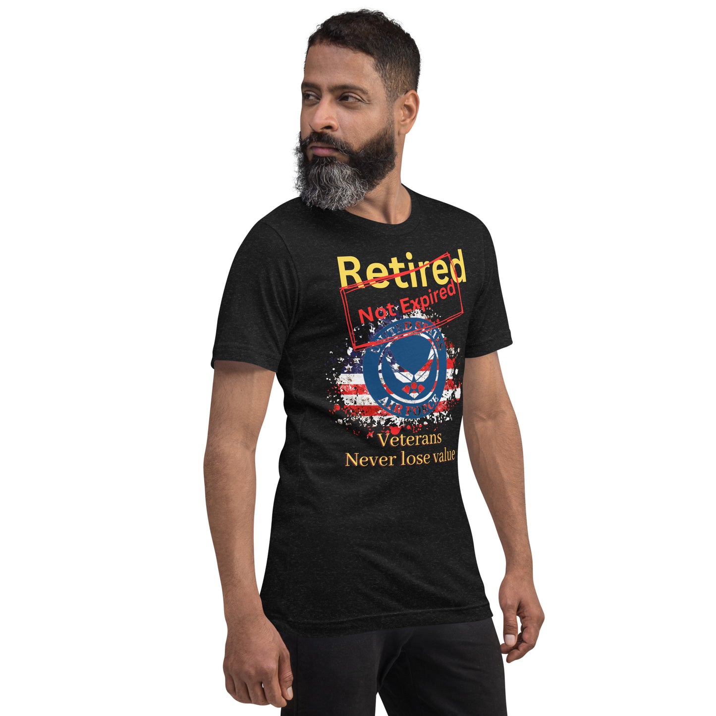 Retired Not Expired - Air Force Unisex t-shirt