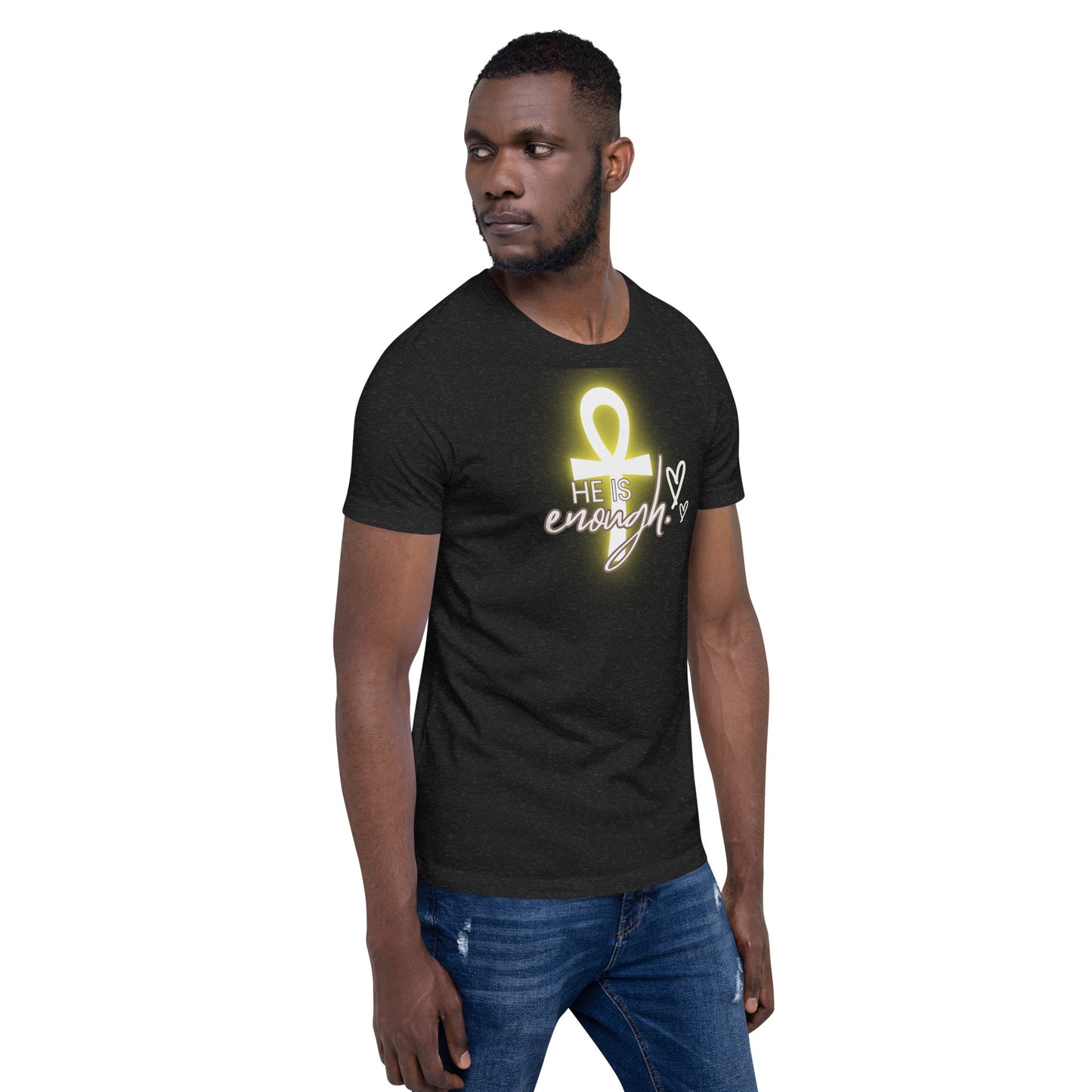 He is Enough Ankh Unisex t-shirt