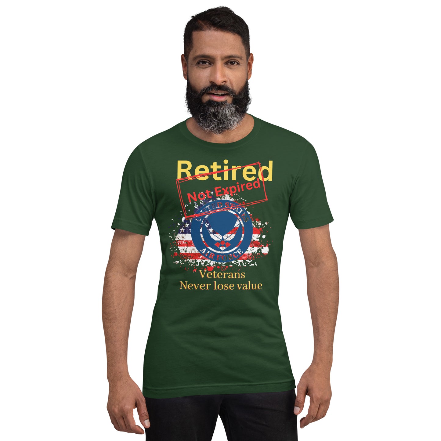 Retired Not Expired - Air Force Unisex t-shirt