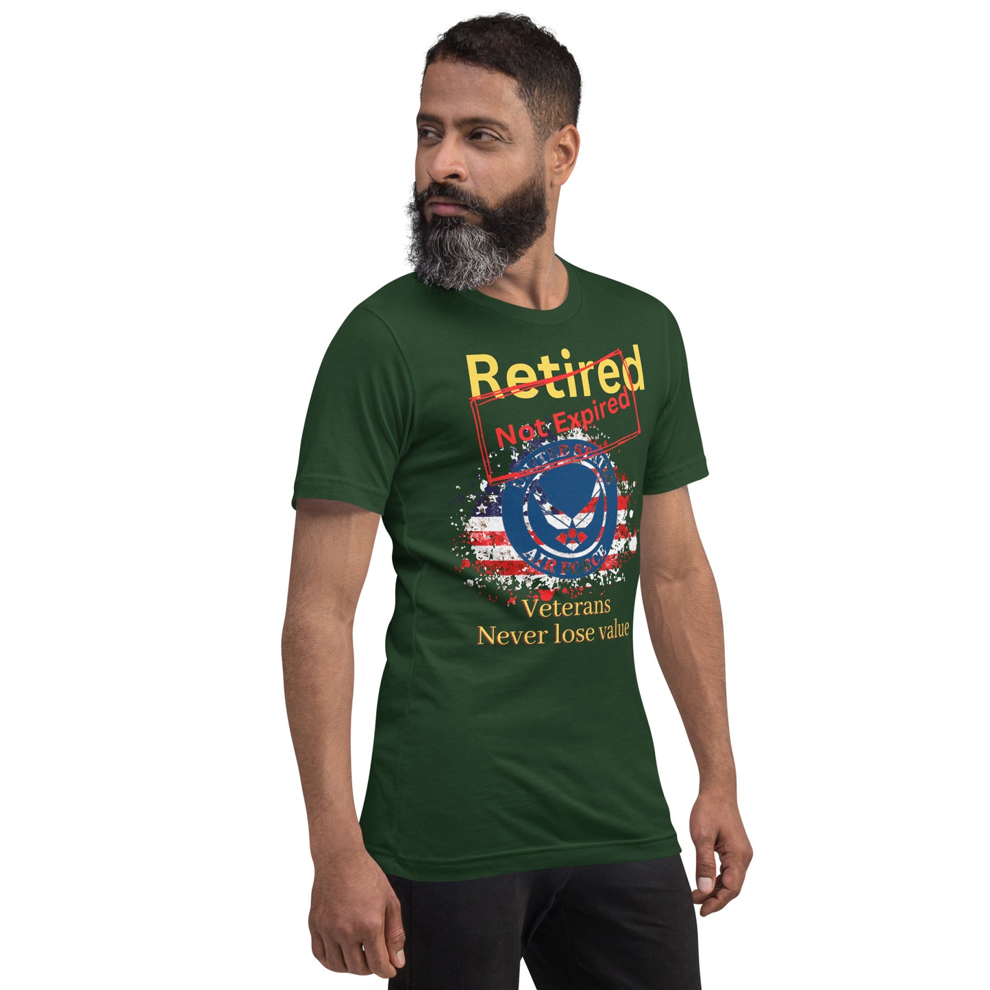 Retired Not Expired - Air Force Unisex t-shirt