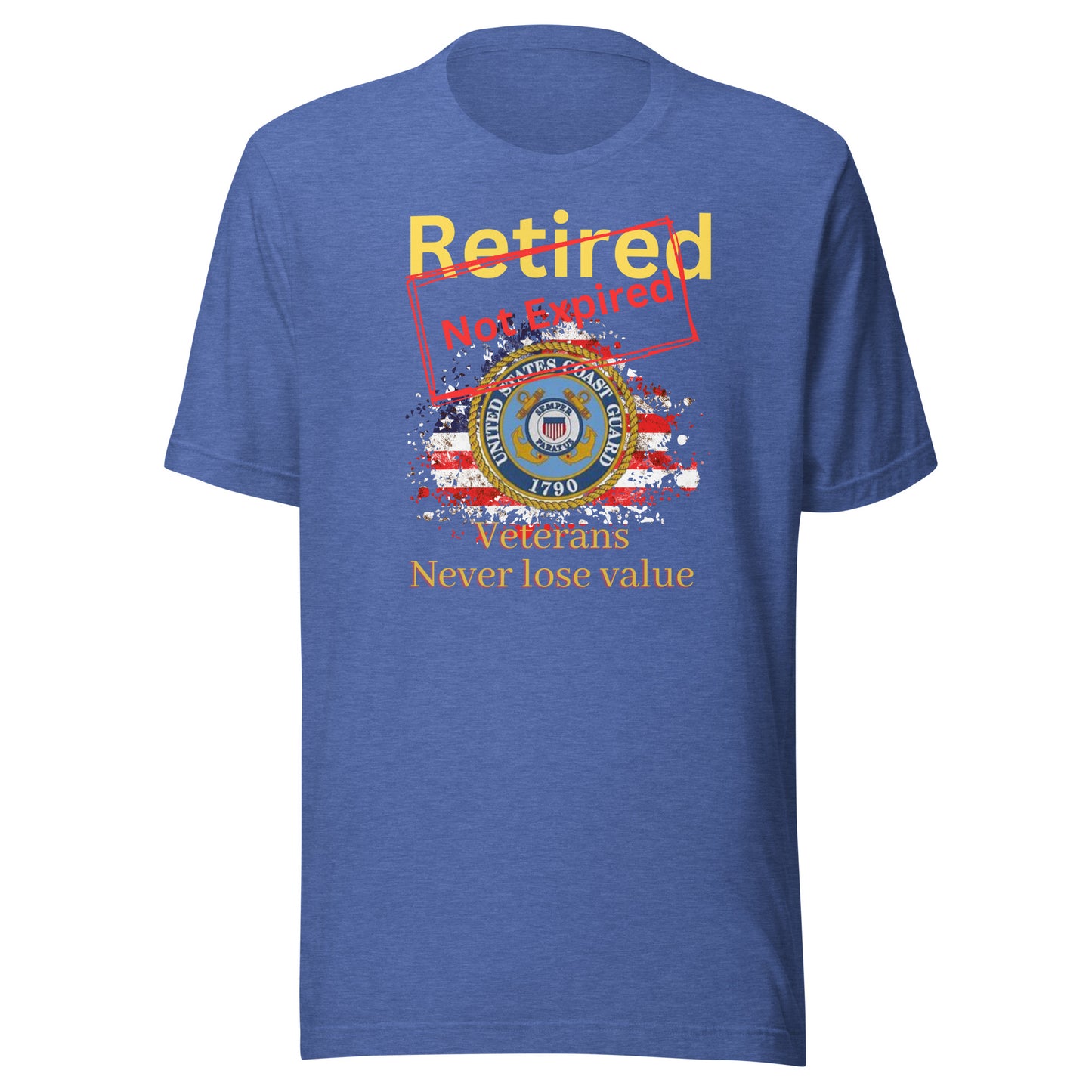 Retired Not Expired - Coast Guard Unisex T-shirt