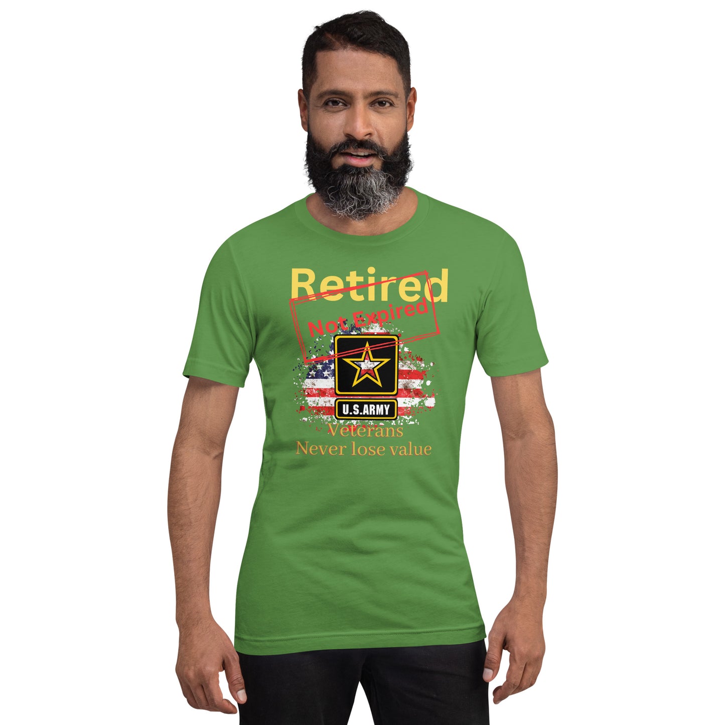 Retired Not Expired - Army Unisex t-shirt