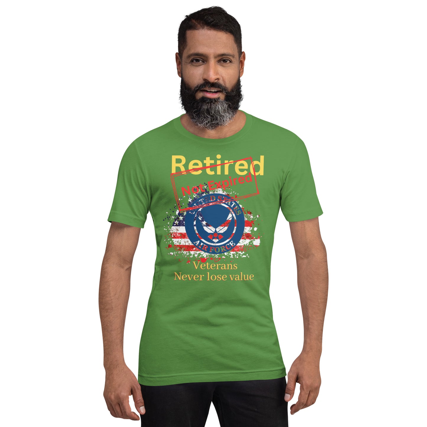 Retired Not Expired - Air Force Unisex t-shirt