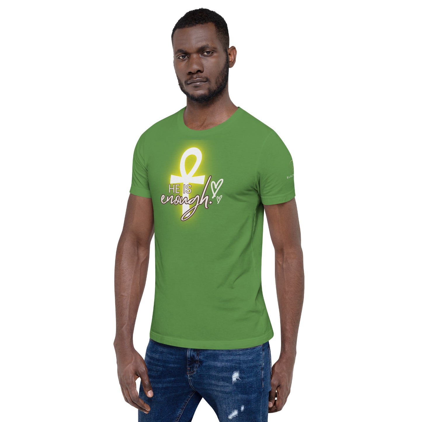 He is Enough Ankh Unisex t-shirt