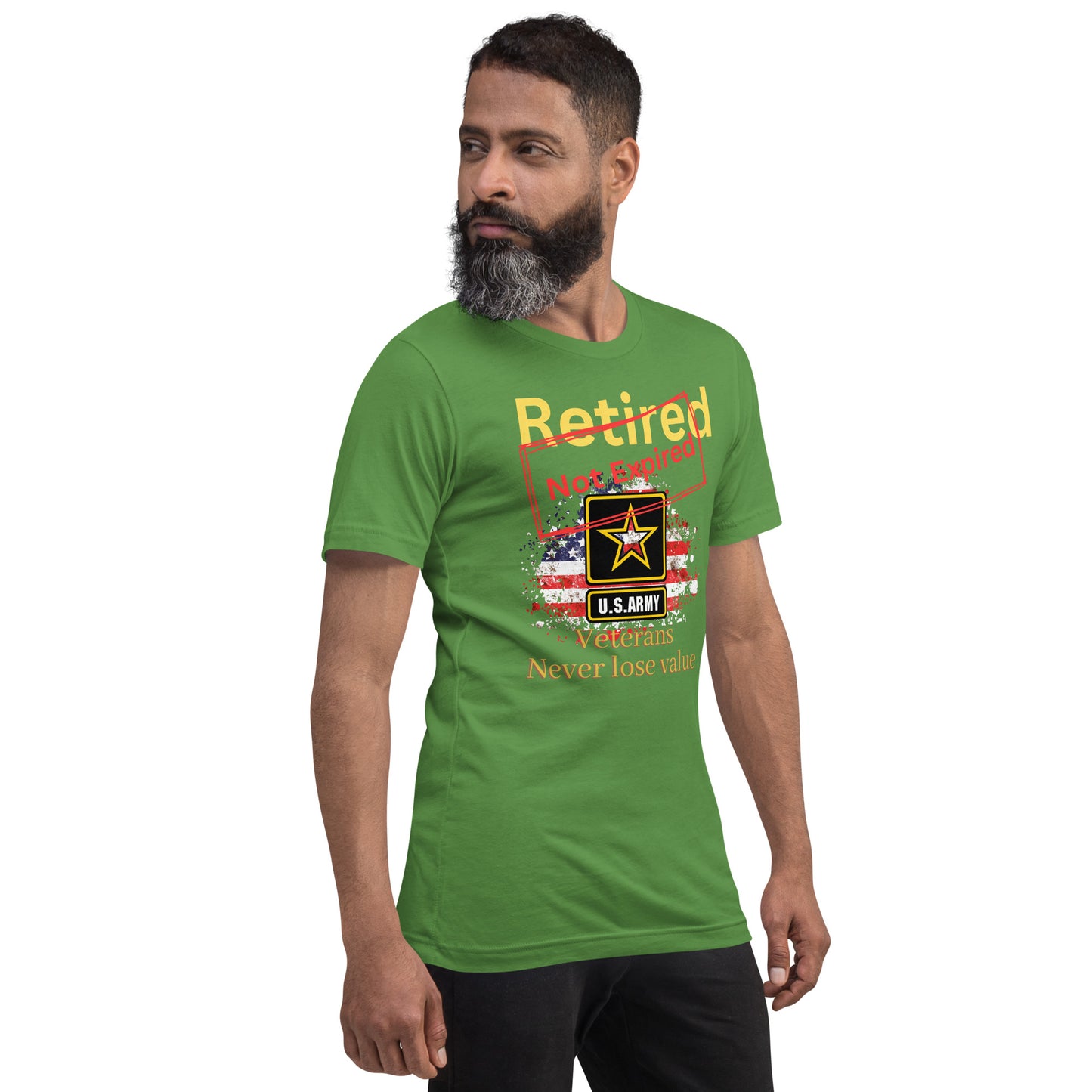 Retired Not Expired - Army Unisex t-shirt