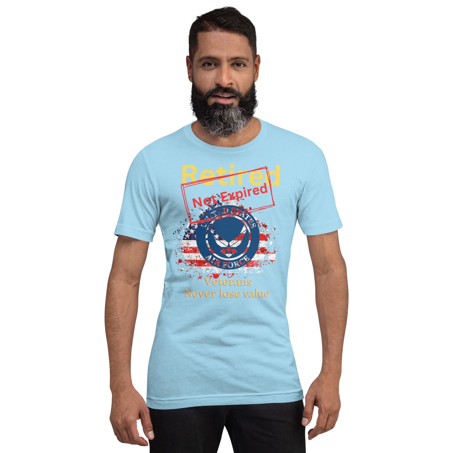 Retired Not Expired - Air Force Unisex t-shirt