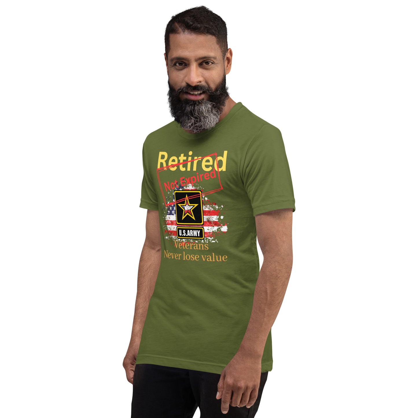 Retired Not Expired - Army Unisex t-shirt