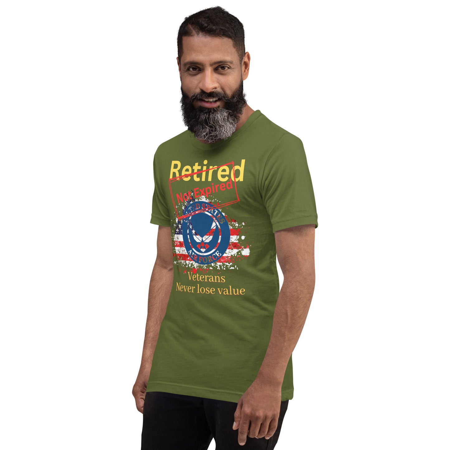 Retired Not Expired - Air Force Unisex t-shirt