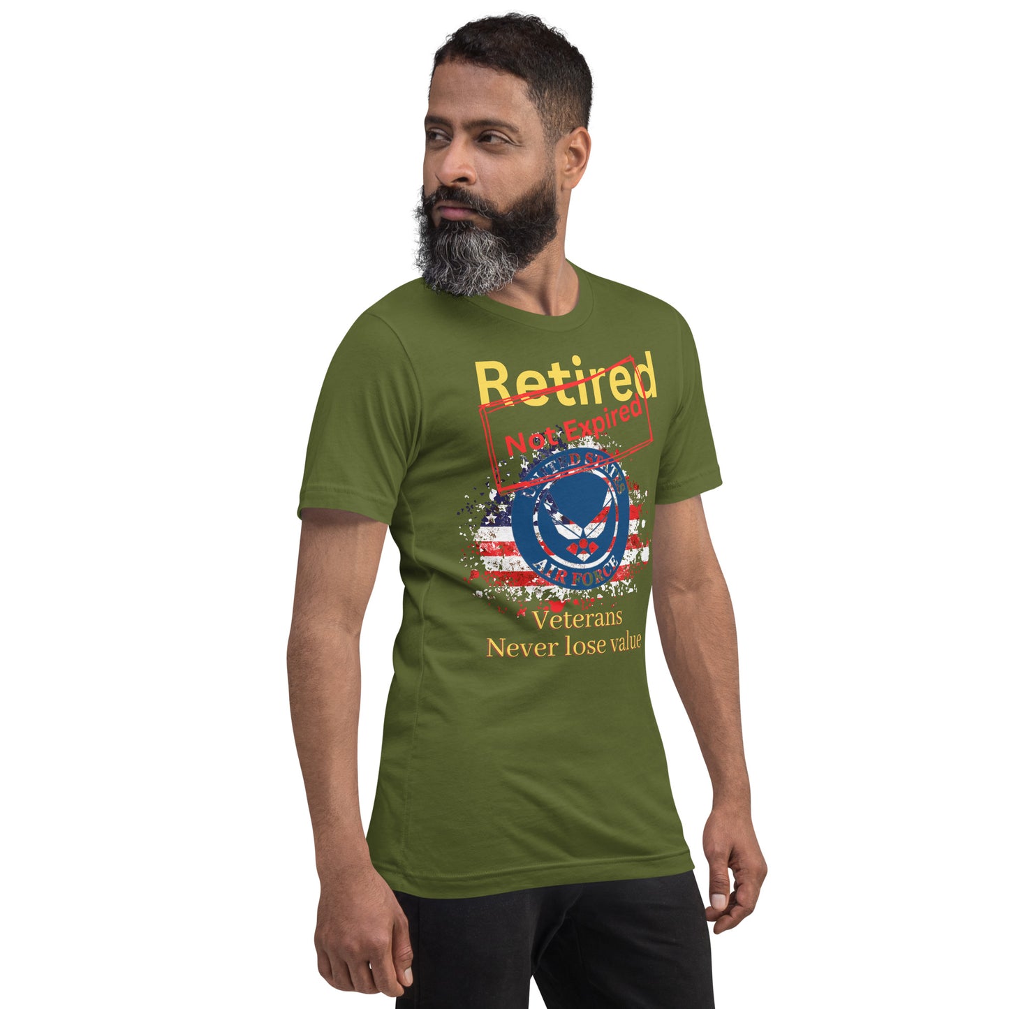 Retired Not Expired - Air Force Unisex t-shirt