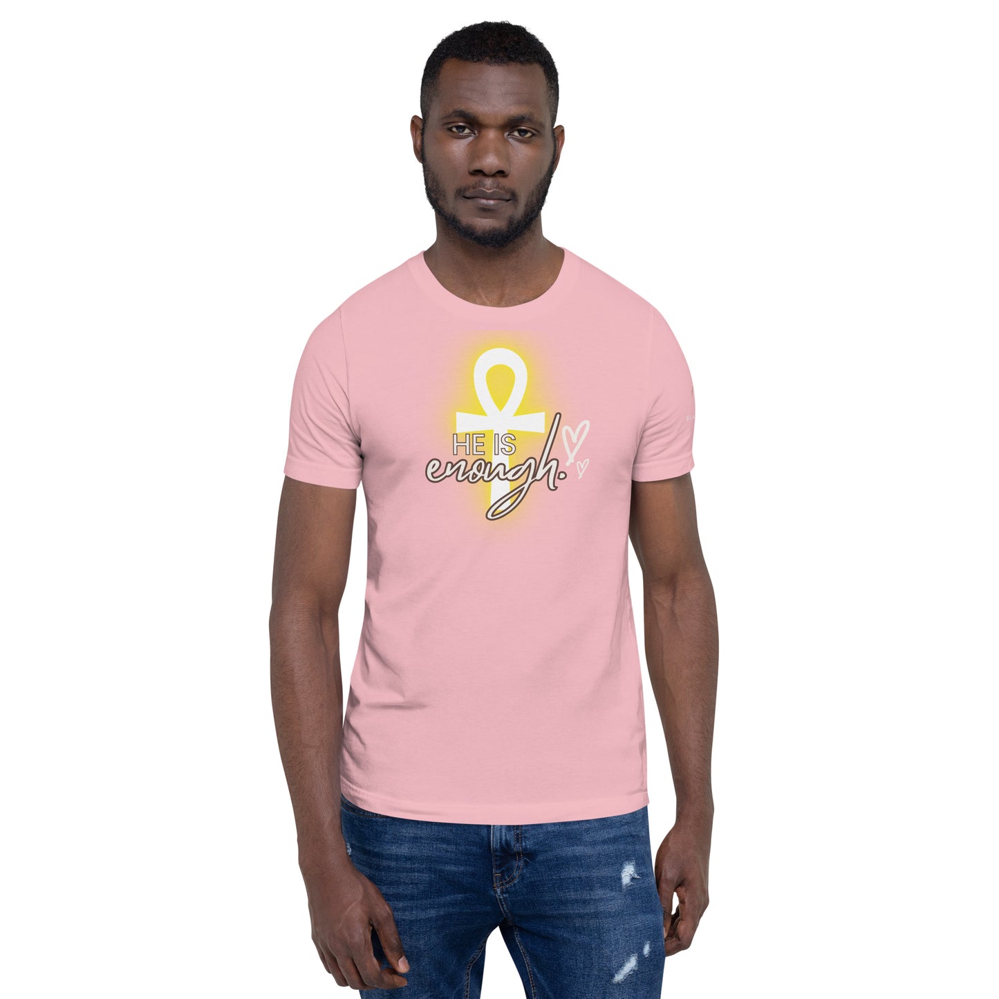 He is Enough Ankh Unisex t-shirt