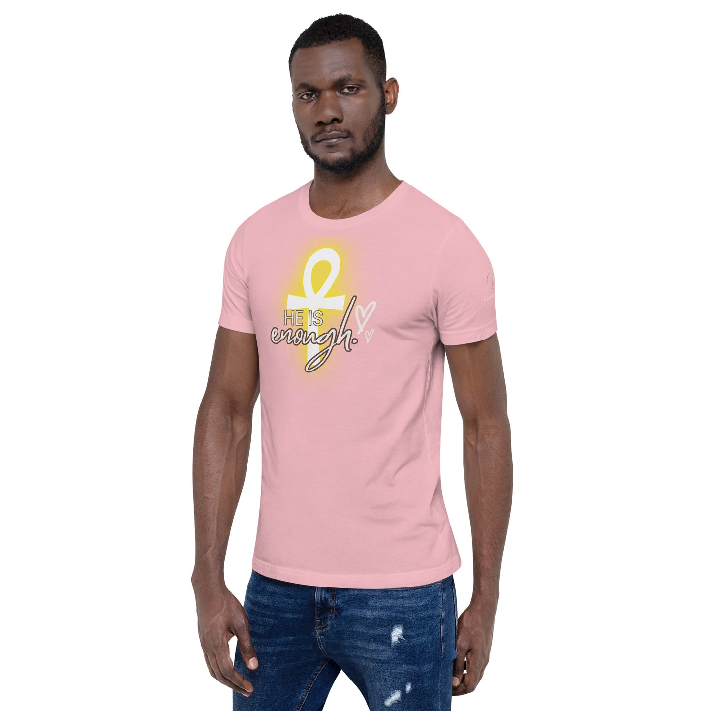 He is Enough Ankh Unisex t-shirt